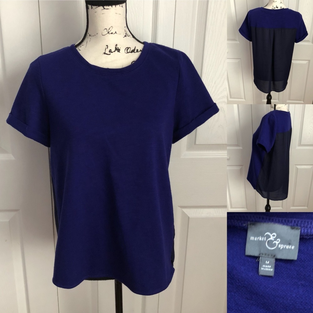 Market & Spruce (Stitch Fix) Xander Top Medium EUC